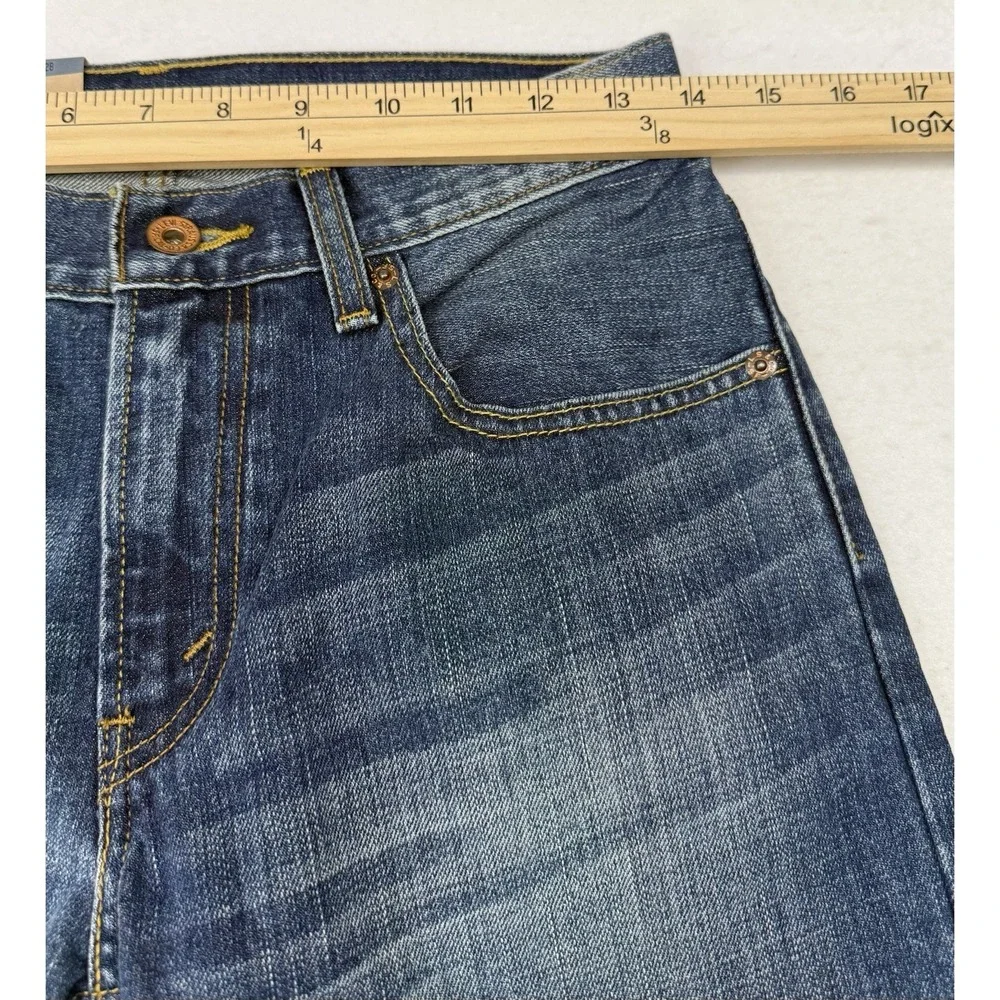 NWT Levi's 505 Regular Fit Straight Jeans Blue Denim Medium Wash Classic 28x28